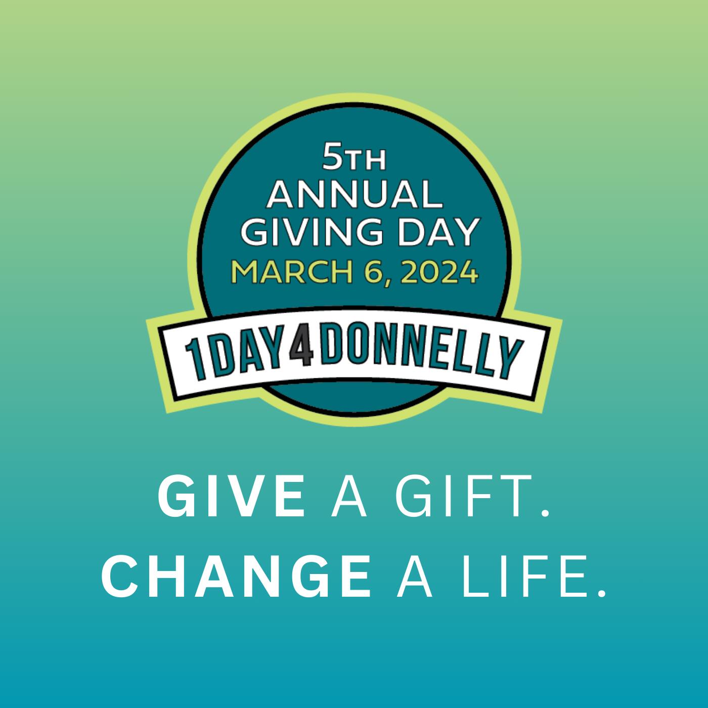 Annual Giving Day March 6, 2024. Click to learn more. 